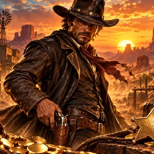 Dead or Alive cover art with a wild-west gunslinger scene